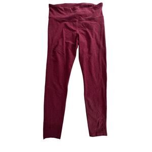 JoyLab Crimsom  Heathered High Rise Leggings Size L | Athleisure Workout Pants